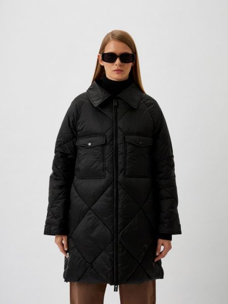Утепленная демисезонная куртка Jijil черная