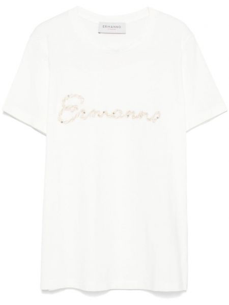 T-shirt Ermanno Firenze hvid