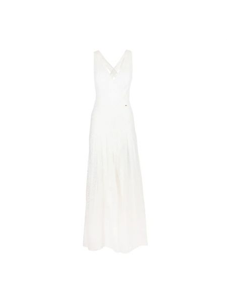 Sukienka długa Fracomina biała