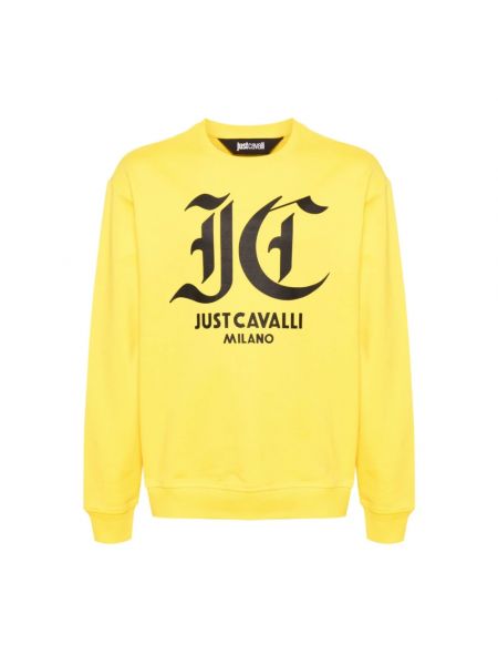 Sweter Just Cavalli żółty