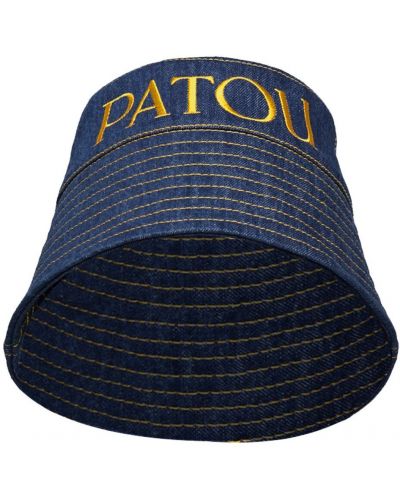 Chapeau Patou bleu