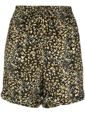 Leopard trykt shorts Nanushka brun