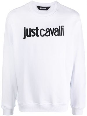Haftowana bluza bawełniana Just Cavalli