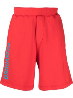 Sportshorts Dsquared2 röd