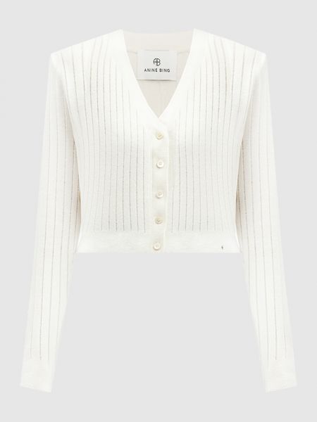 Смугастий светр Anine Bing білий