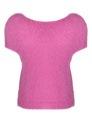 Strick top Semicouture pink