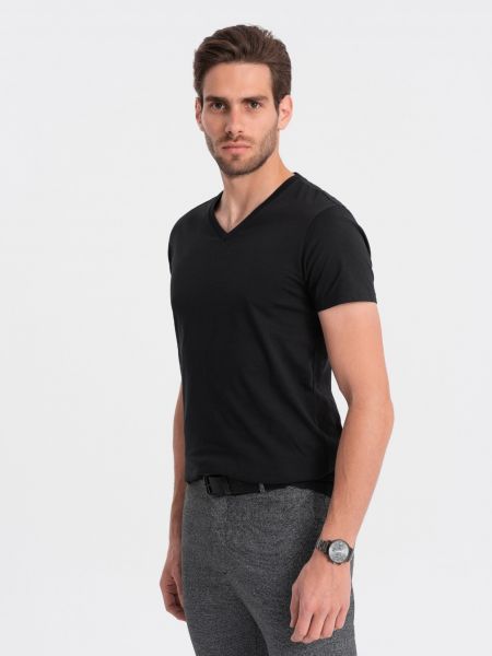 Tričko Ombre Clothing černé