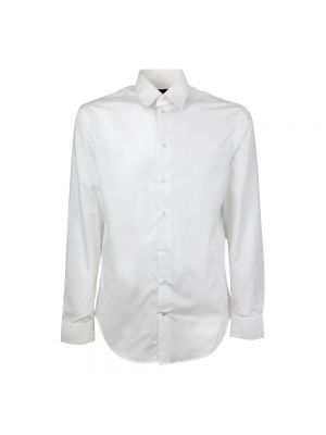 Koszula slim fit Emporio Armani biała