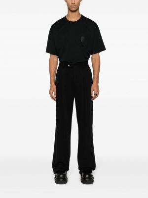 Medvilninis marškinėliai su kišenėmis Givenchy juoda