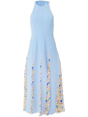 Midi haljina s cvjetnim printom s printom Carolina Herrera