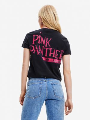 Тениска Desigual розово