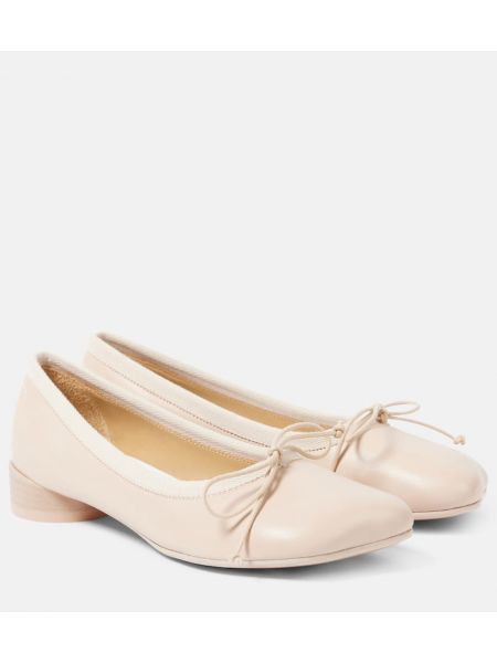 Sløjfe ballerinaer Mm6 Maison Margiela beige