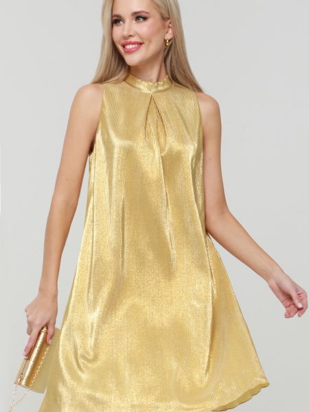 Платье Dstrend желтое