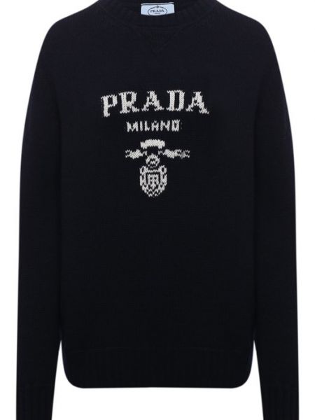 Кашемировый шерстяной свитер Prada