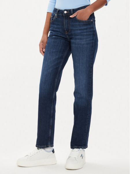 Klasické priliehavé džínsy s rovným strihom Tommy Hilfiger