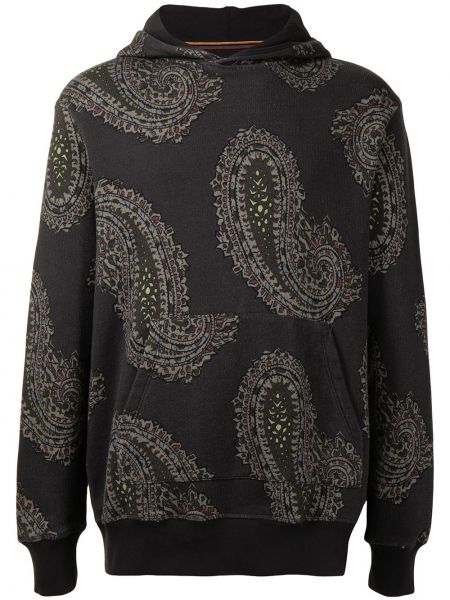 Paisley trykt hettegenser Paul Smith lilla