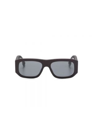 Okulary przeciwsłoneczne z nadrukiem Fendi czarne