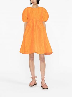 Kleid Cecilie Bahnsen orange