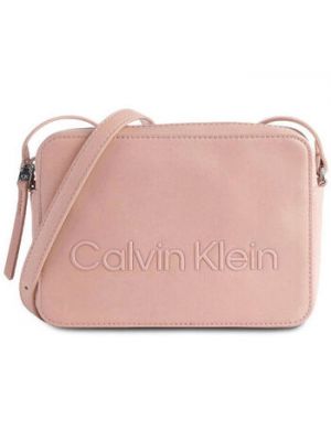 Crossbody táska Calvin Klein Jeans rózsaszín
