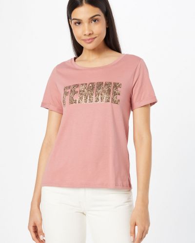 T-shirt Cream rose