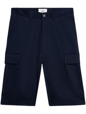Shorts cargo avec poches Ami Paris bleu