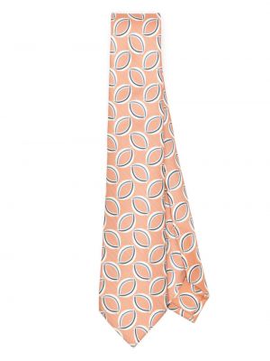 Копринена вратовръзка с принт Kiton