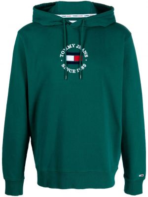 Hoodie Tommy Jeans verde