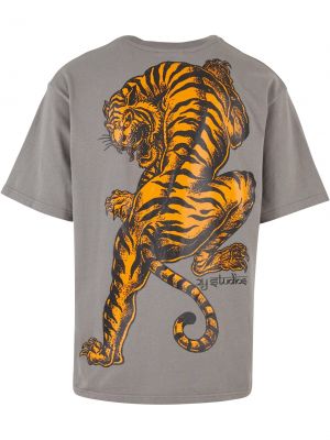 T-shirt a righe tigrate 2y Studios