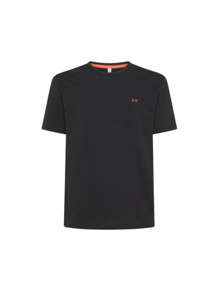 T-shirt aus baumwoll Sun68 schwarz