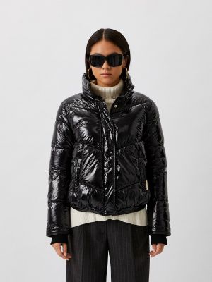 Утепленная демисезонная куртка Liu Jo черная