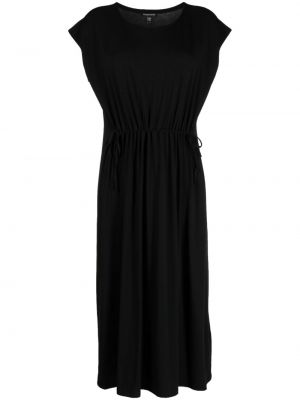 Midi šaty Eileen Fisher černé