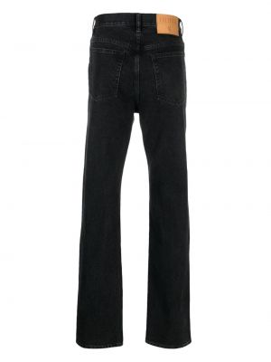 Proste jeansy bawełniane Filippa K czarne