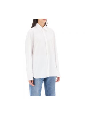Blusa oversized Versace blanco