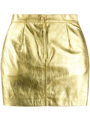 Falda de cintura alta A.n.g.e.l.o. Vintage Cult dorado