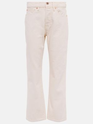 Jeansy z wysoką talią 3x1 N.y.c. białe