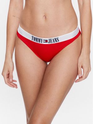 Bikini Tommy Jeans rdeča