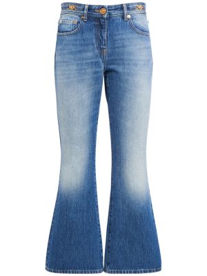 Bootcut džínsy Versace modrá