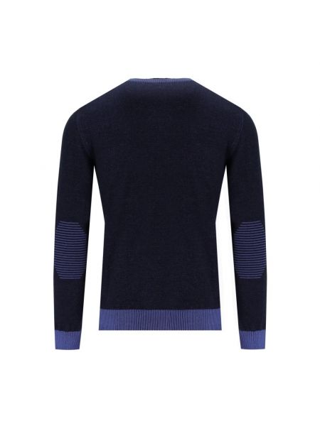 Jersey de algodón de tela jersey Bob azul