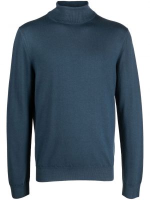Volneni pulover Boglioli modra