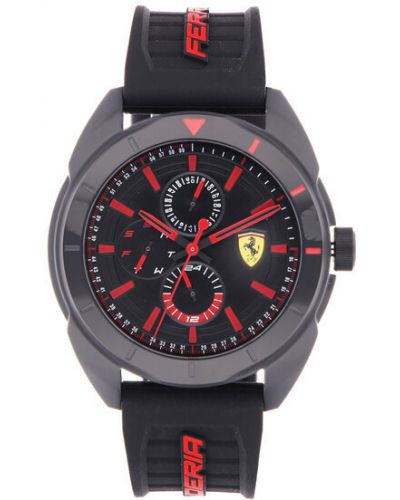 Czarny zegarek Scuderia Ferrari