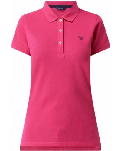 T-shirt Gant, różowy