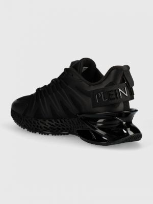 Tigriscsíkos sneakers Plein Sport fekete