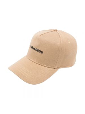 Czapka z daszkiem Dsquared2 - Beżowy