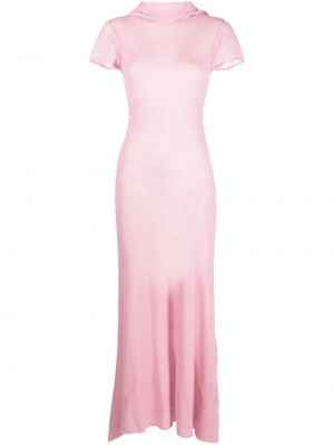Вълнена мини рокля Paloma Wool розово