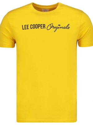 Polokošeľa Lee Cooper žltá