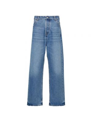 Jeansy relaxed fit Jacquemus niebieskie