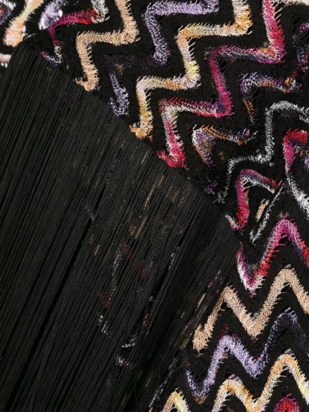 Sciarpa di lana Missoni nero