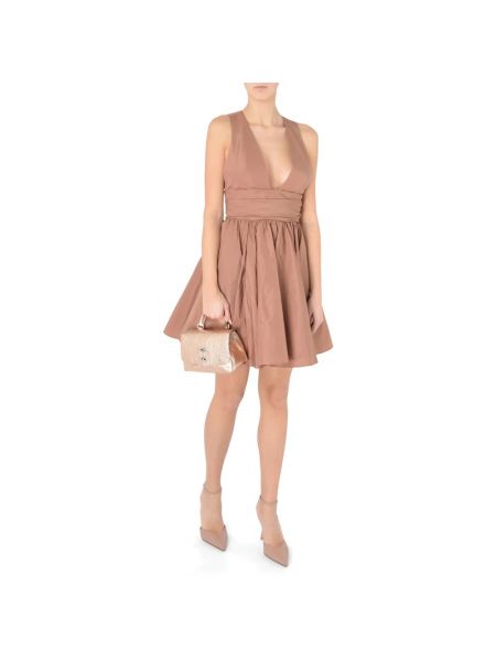 Mini vestido Pinko marrón