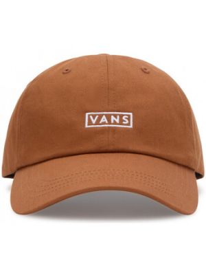 Brązowa czapka z daszkiem Vans