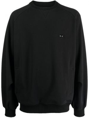 Sweatshirt mit rundem ausschnitt Zzero By Songzio schwarz